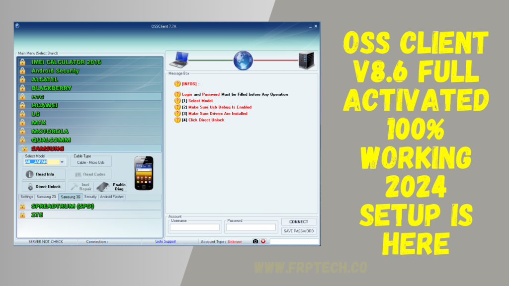 OSS Client v8.6 Full Activated 100% Working 2024 Setup Is Here