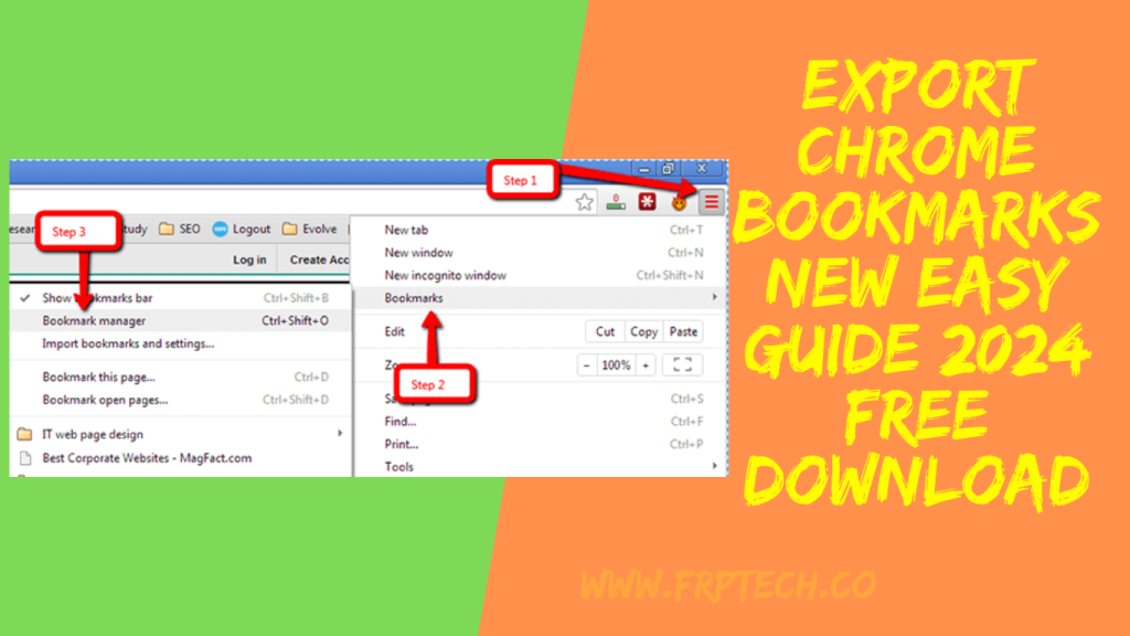 Export Chrome Bookmarks New Easy Guide 2024 Free Download