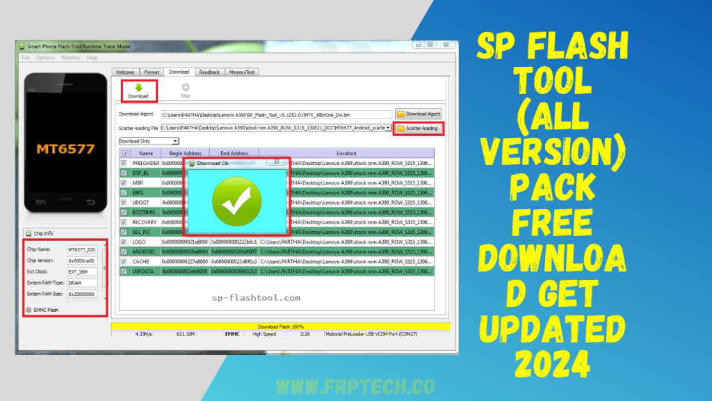SP Flash Tool (All Version) Pack Free Download Get Updated 2024